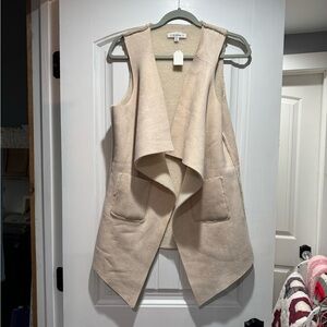 BD Collection Faux Fur & Leather Vest
